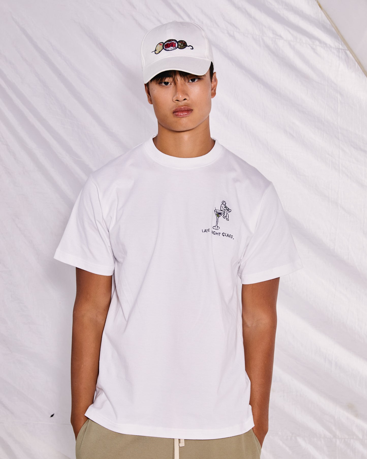 White Sip & Sound T-Shirt