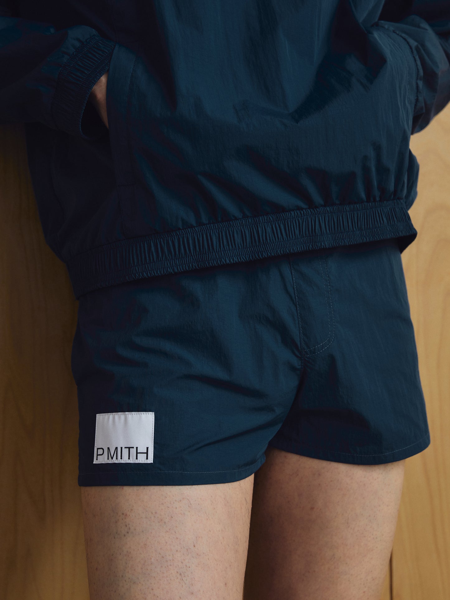 Tilo Nylon Boxer Shorts - Mineral Blue