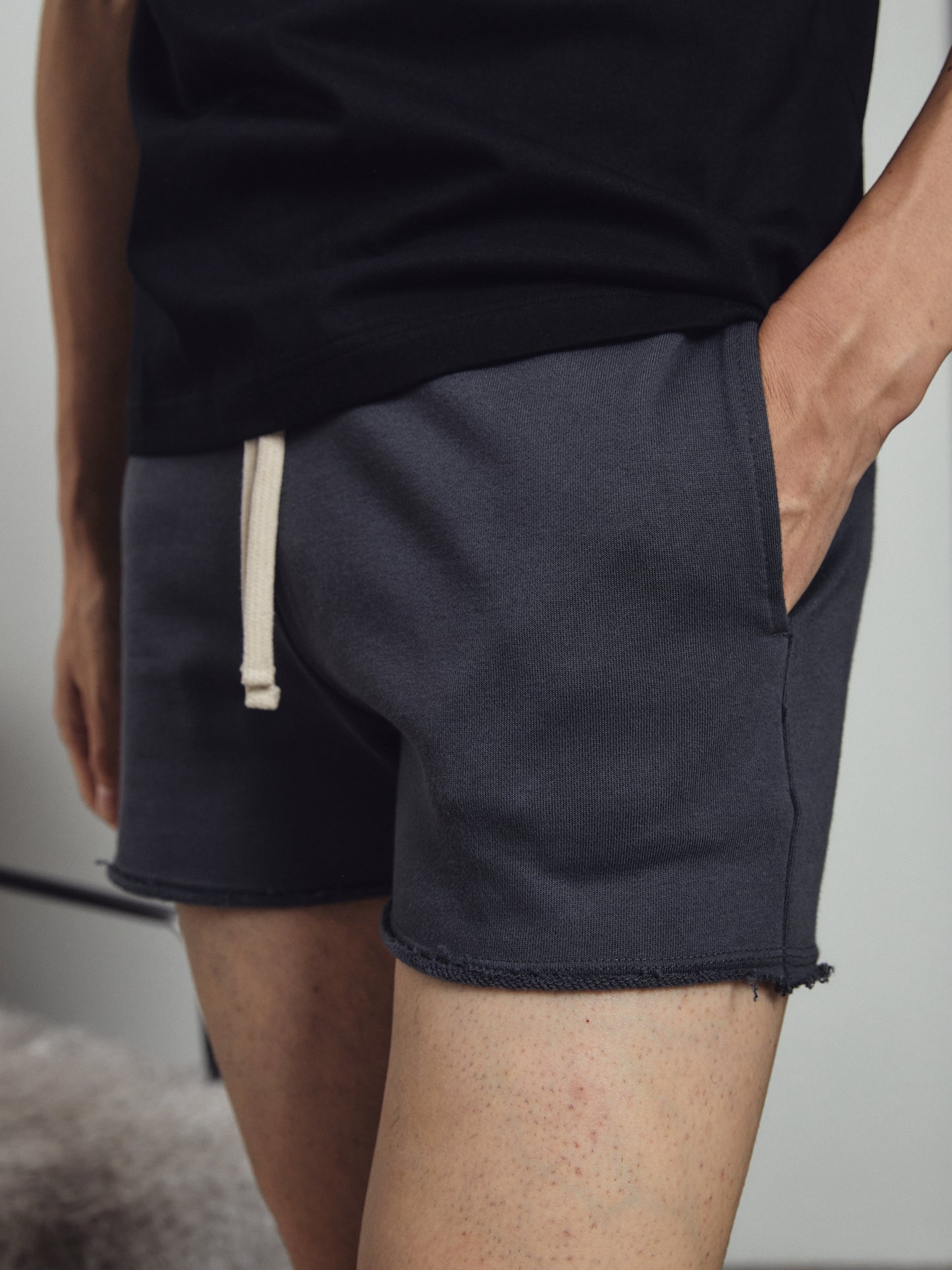 Rem Sweatshorts - Dust Grey