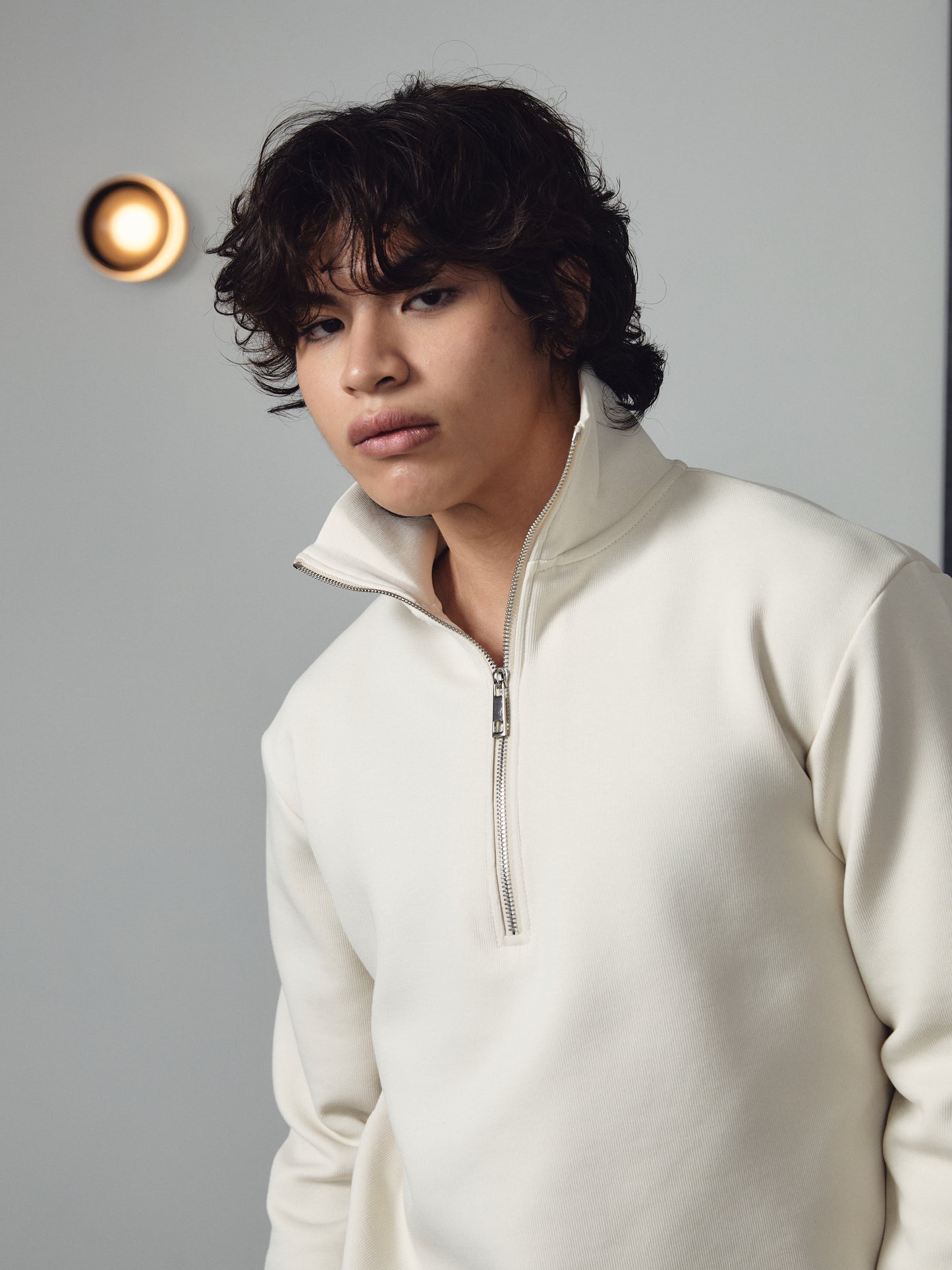 Reid Sweatzip Bone
