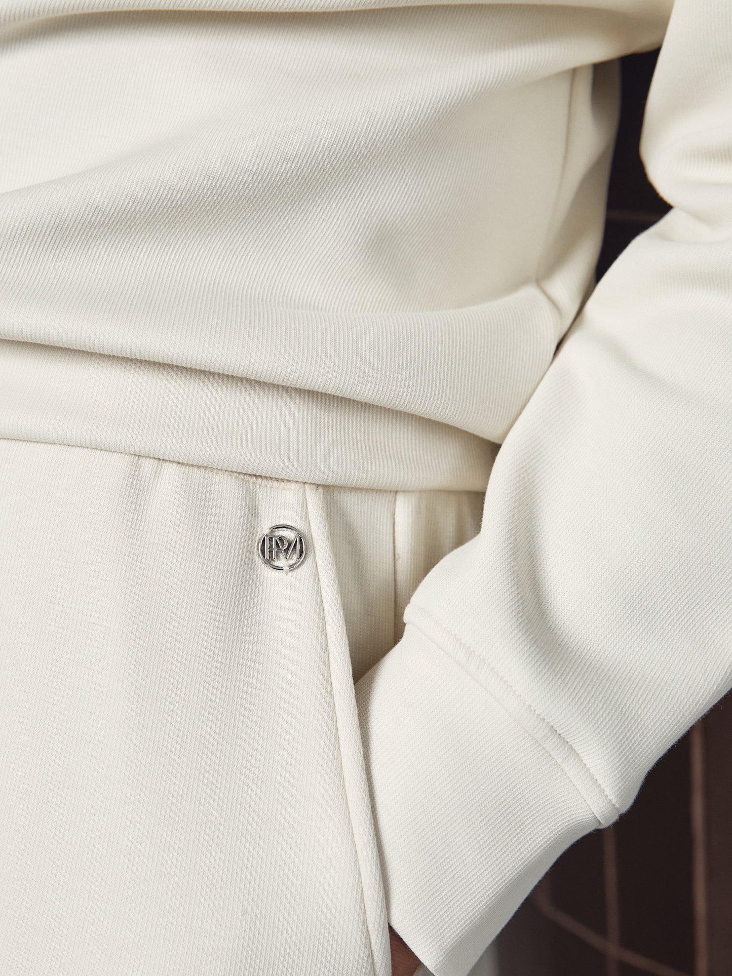 Reese Straight-cut Sweatpants Bone