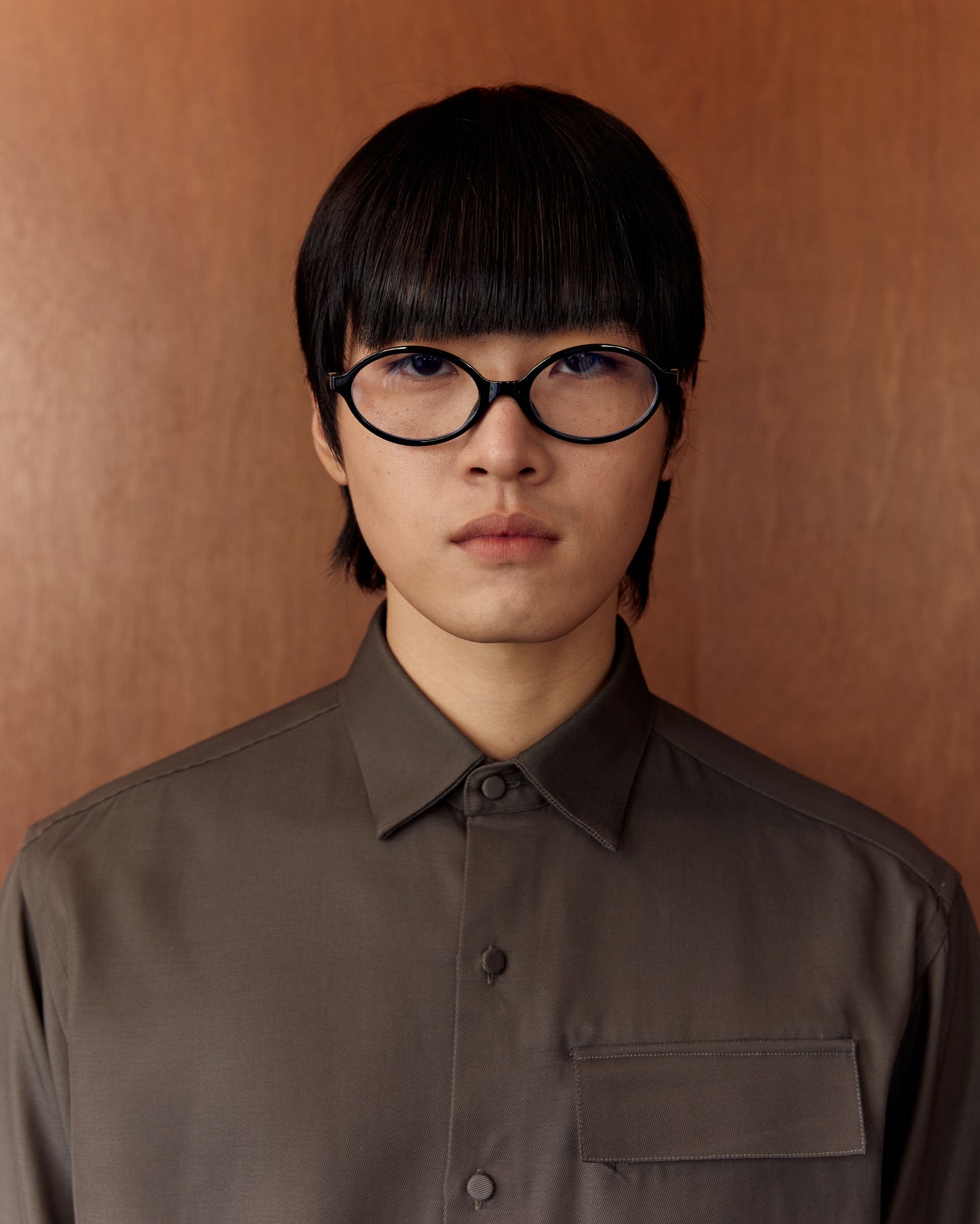 Taupe Oversized Shirt
