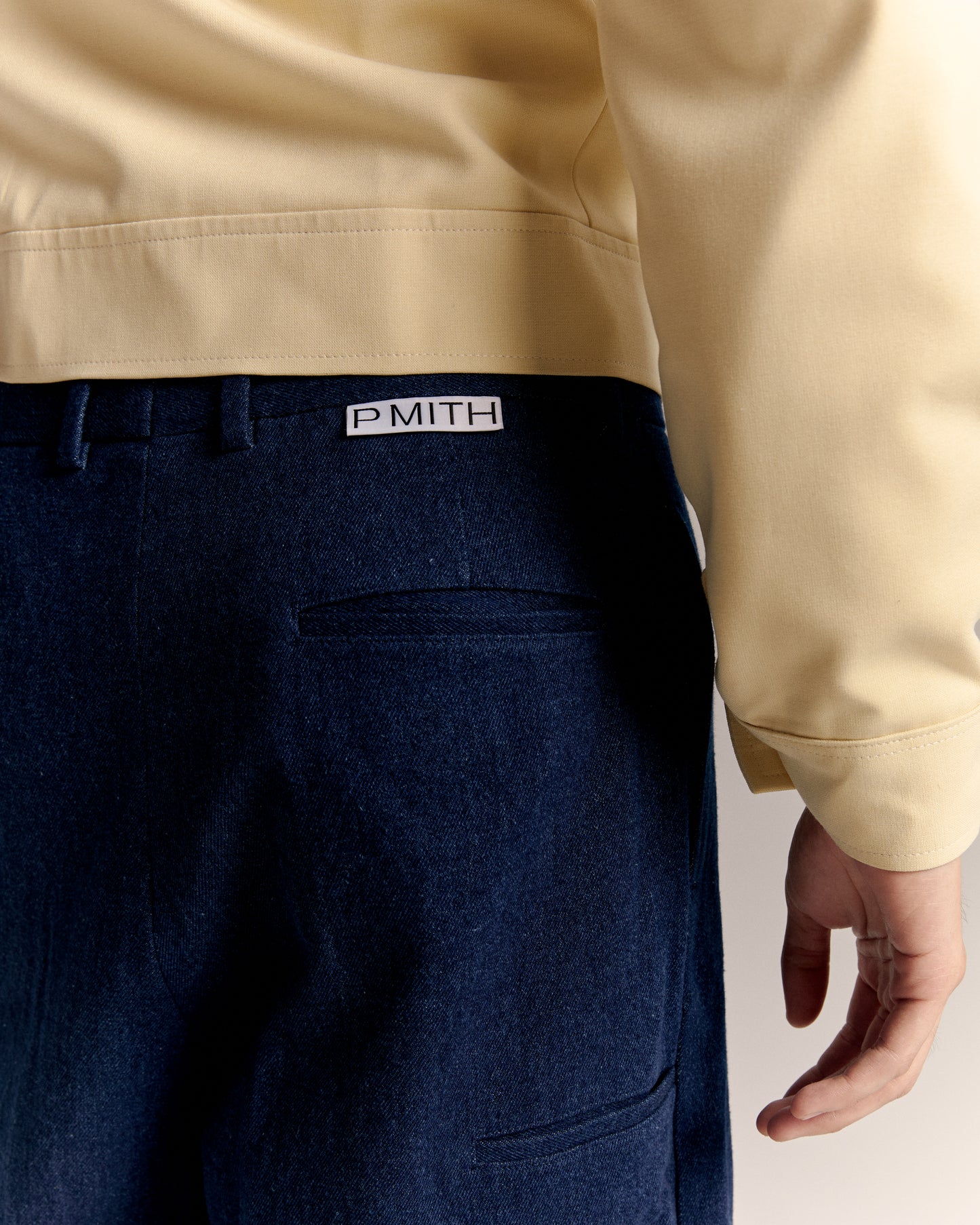 Blue Denim Bermuda Shorts