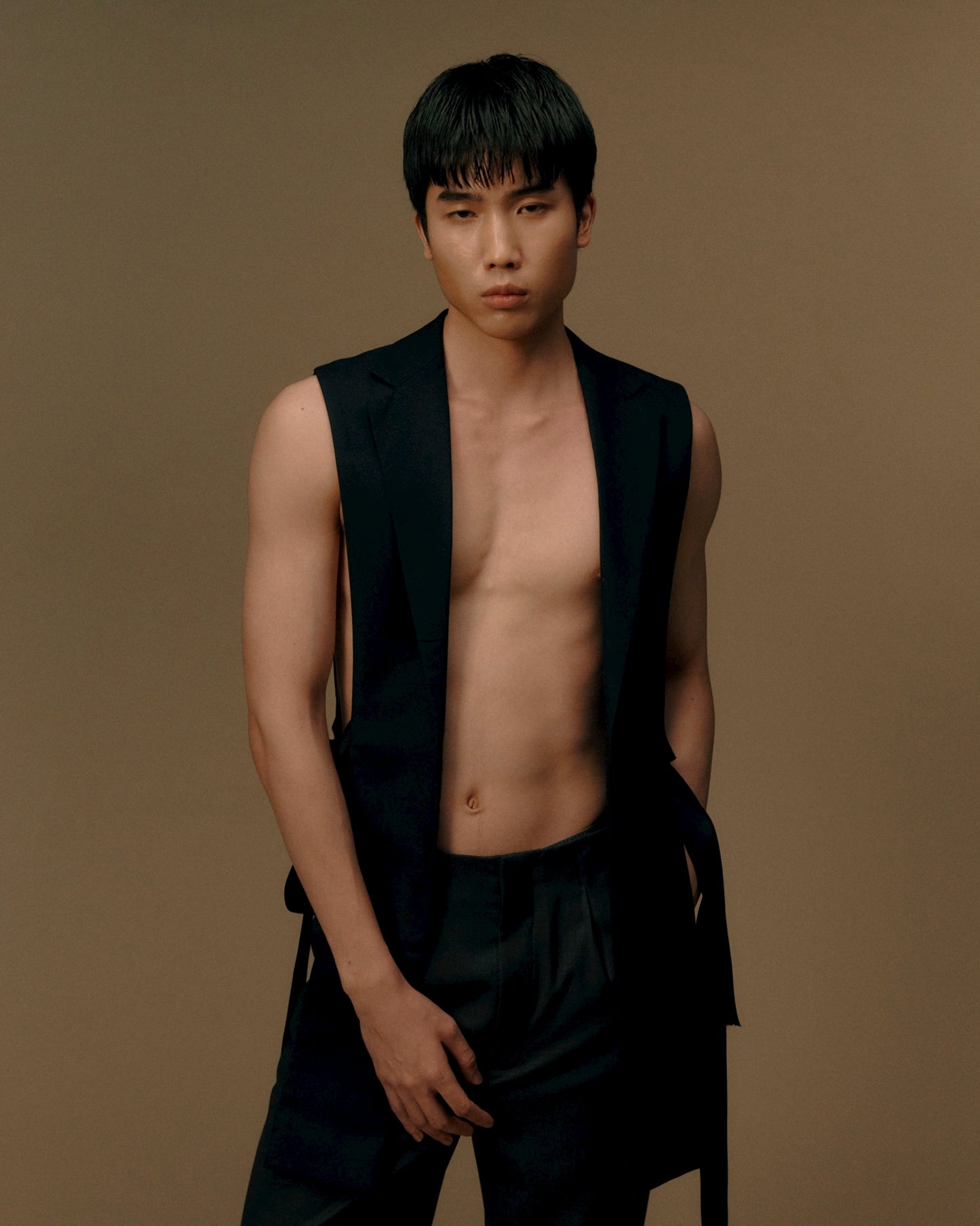 Detachable Scarf Vest