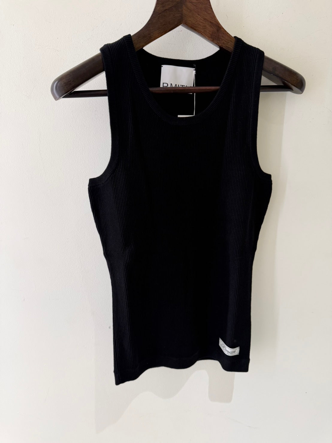 Sloane Knitted Tank Top In Black