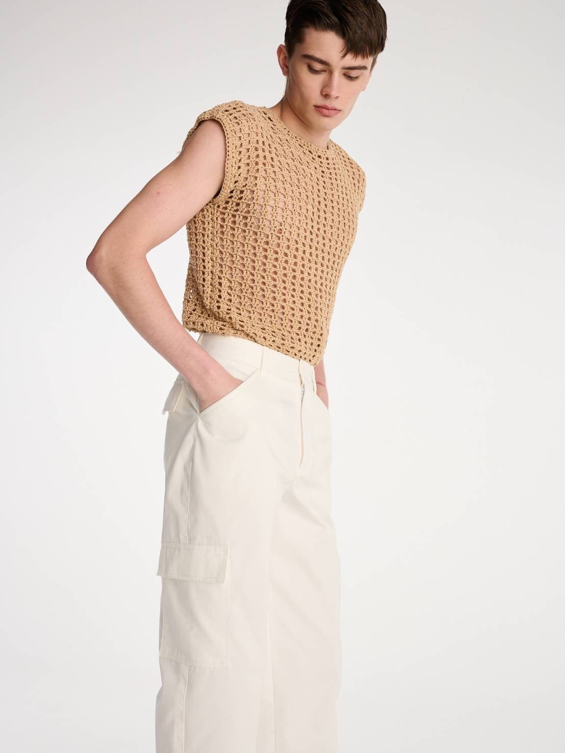 Cotton Cargo Trousers