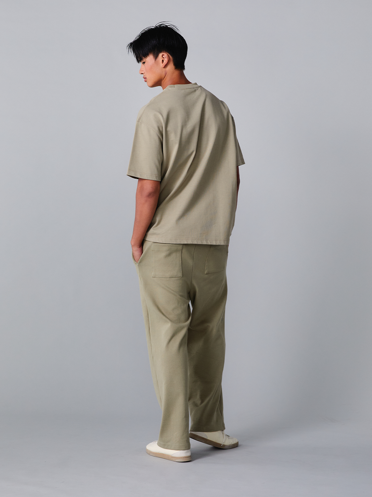 Armo Baggy Sweatpants - Moss Green