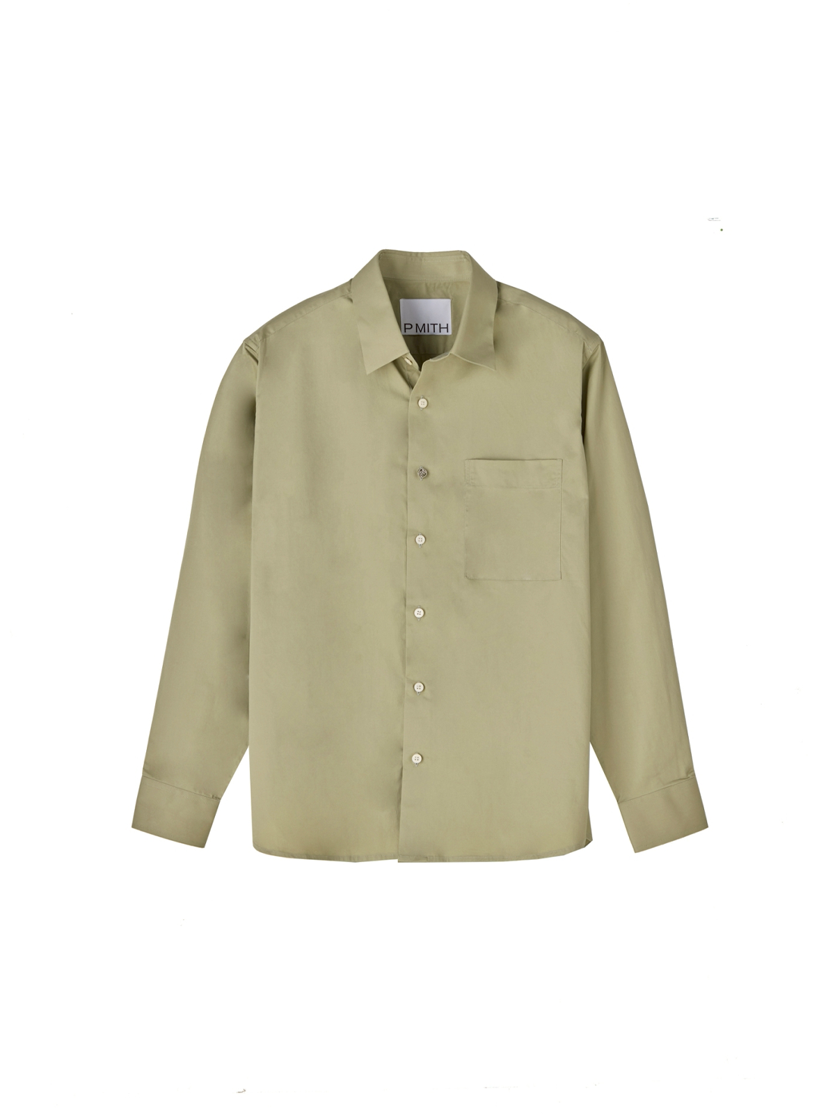Vale Oversized Shirt - Moss Green