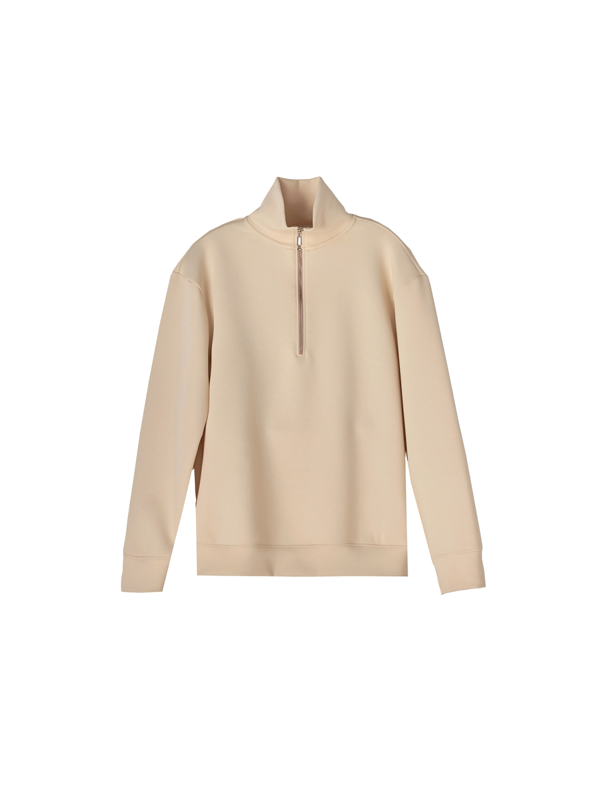 Reid Sweatzip Beige