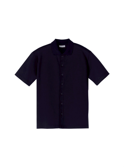 Marcel Buttoned up shirt - Navy Blue