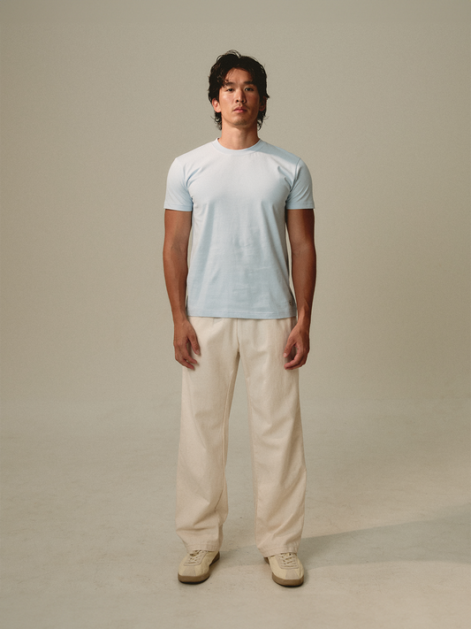 Arlo Slim T-Shirt-Frost blue