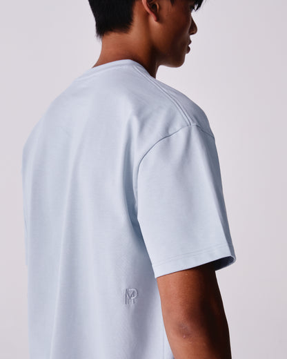 Elan Oversized T-Shirt Baby Blue