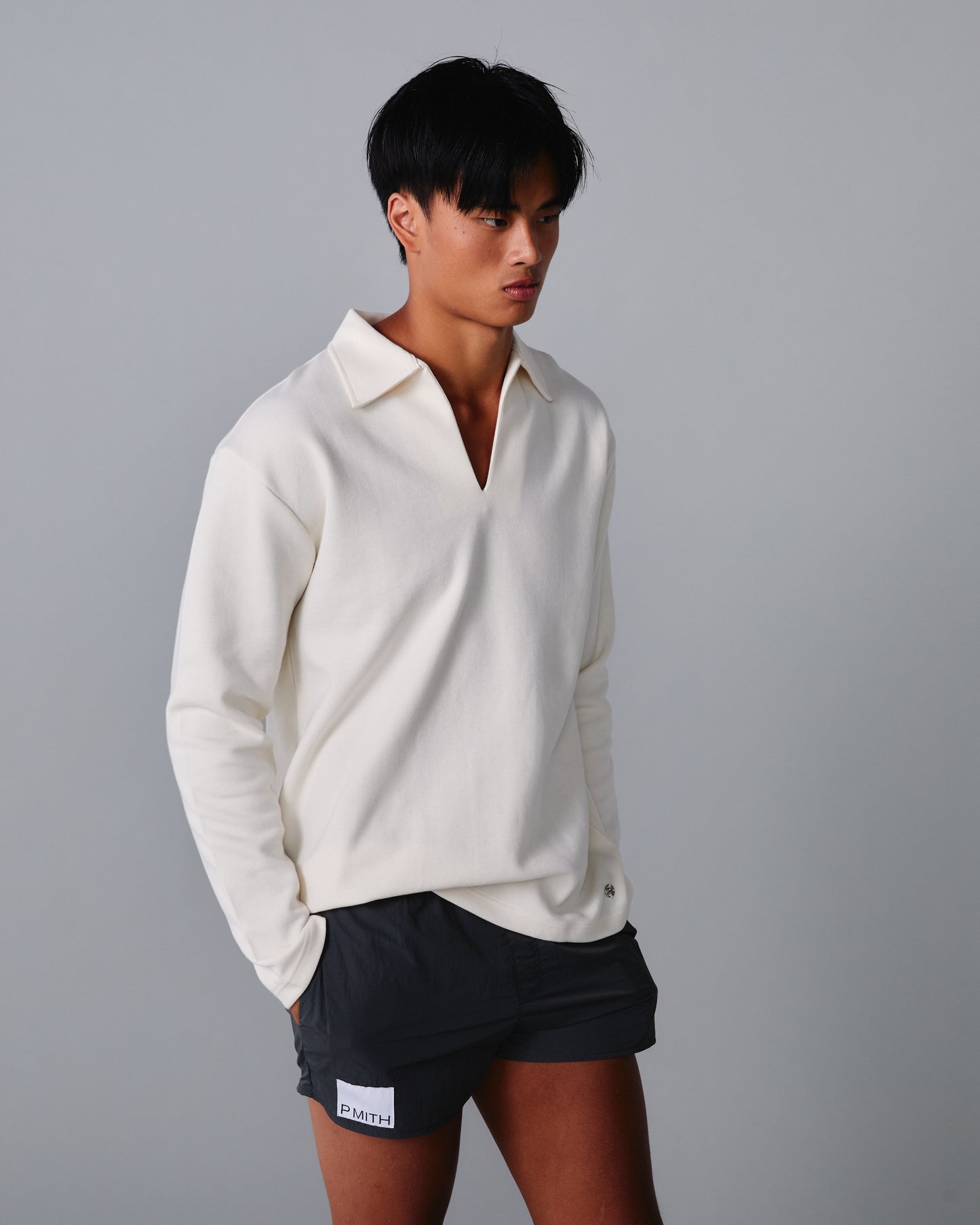 Djon Longsleeve t-shirt Bone