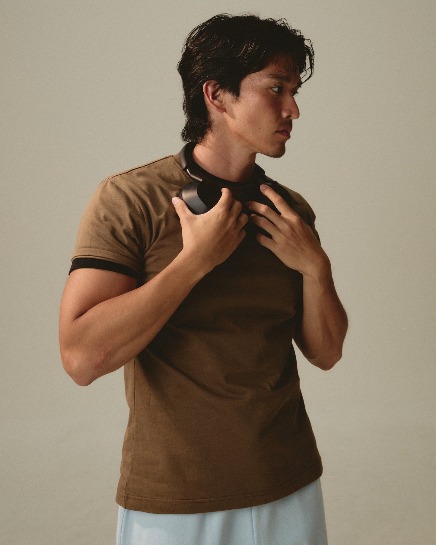 Arlo Slim T-Shirt Clay