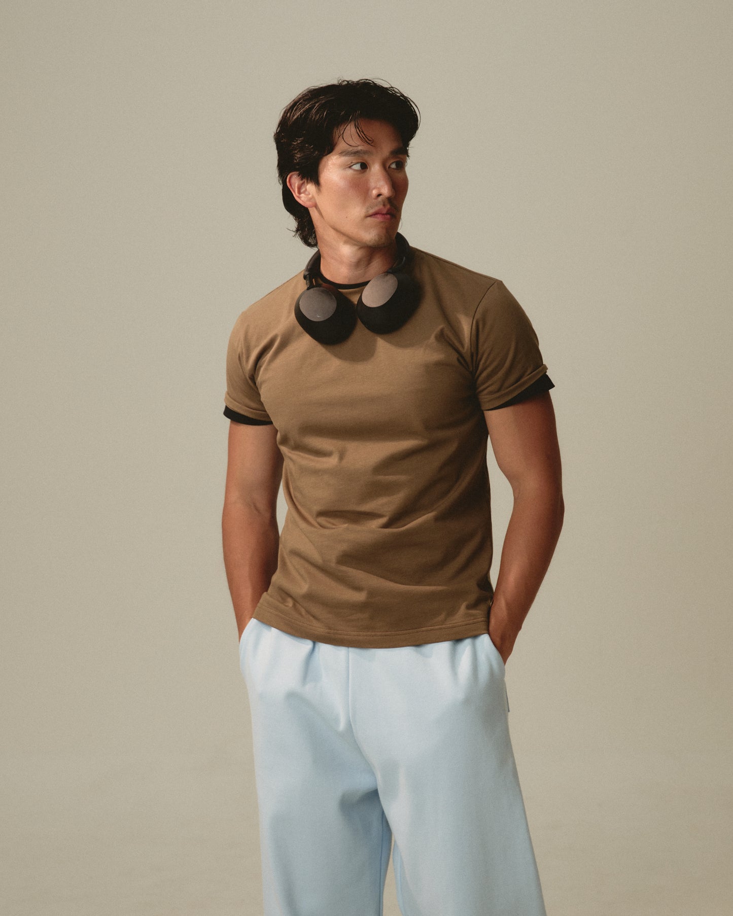 Arlo Slim T-Shirt Clay
