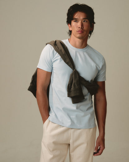 Arlo Slim T-Shirt-Frost blue
