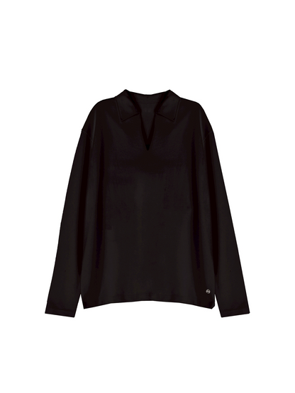 Djon Longsleeve t-shirt Black