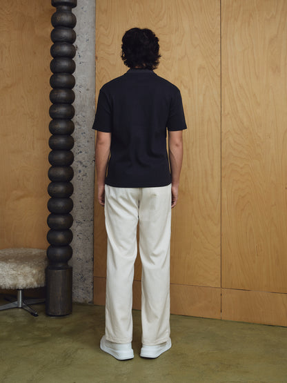 Mael Linen-blend Sweatpants - Bone