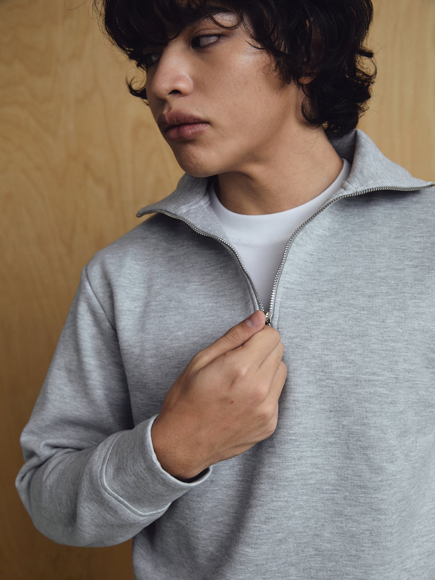 Reid Sweatzip Grey