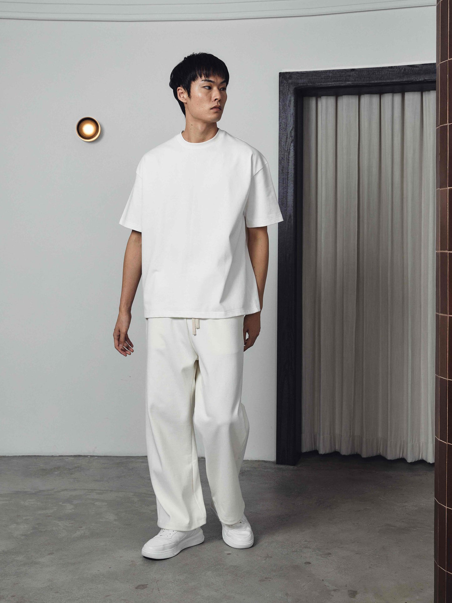 Armo Baggy Sweatpants - Bone