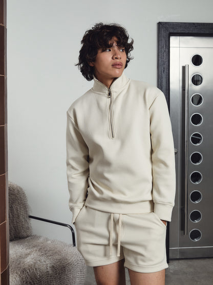 Jude Summer Sweatshorts Bone