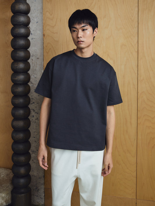 Elan Oversized T-Shirt - Dust Grey