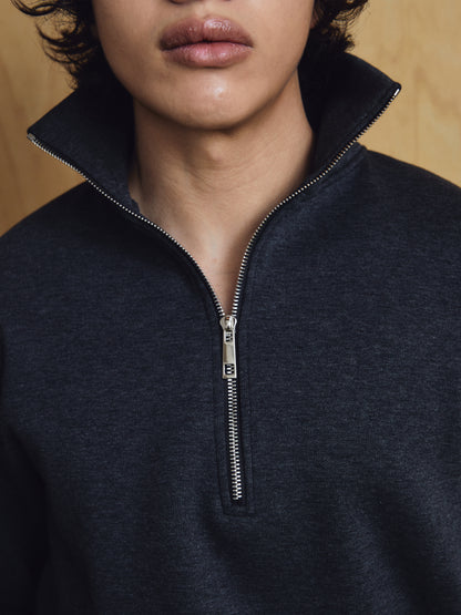 Reid Sweatzip Dark Heather