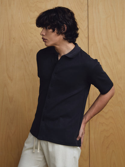 Marcel Buttoned up shirt - Dark Heather