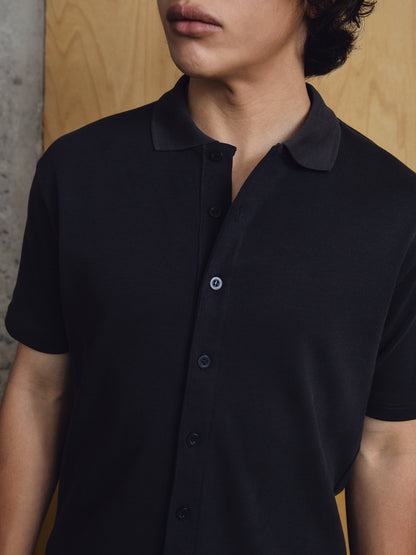 Marcel Buttoned up shirt - Dark Heather