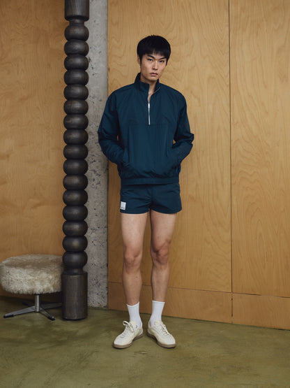 Axis Nylon Sweater - Mineral Blue