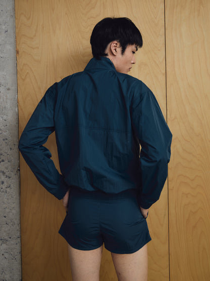 Axis Nylon Sweater - Mineral Blue