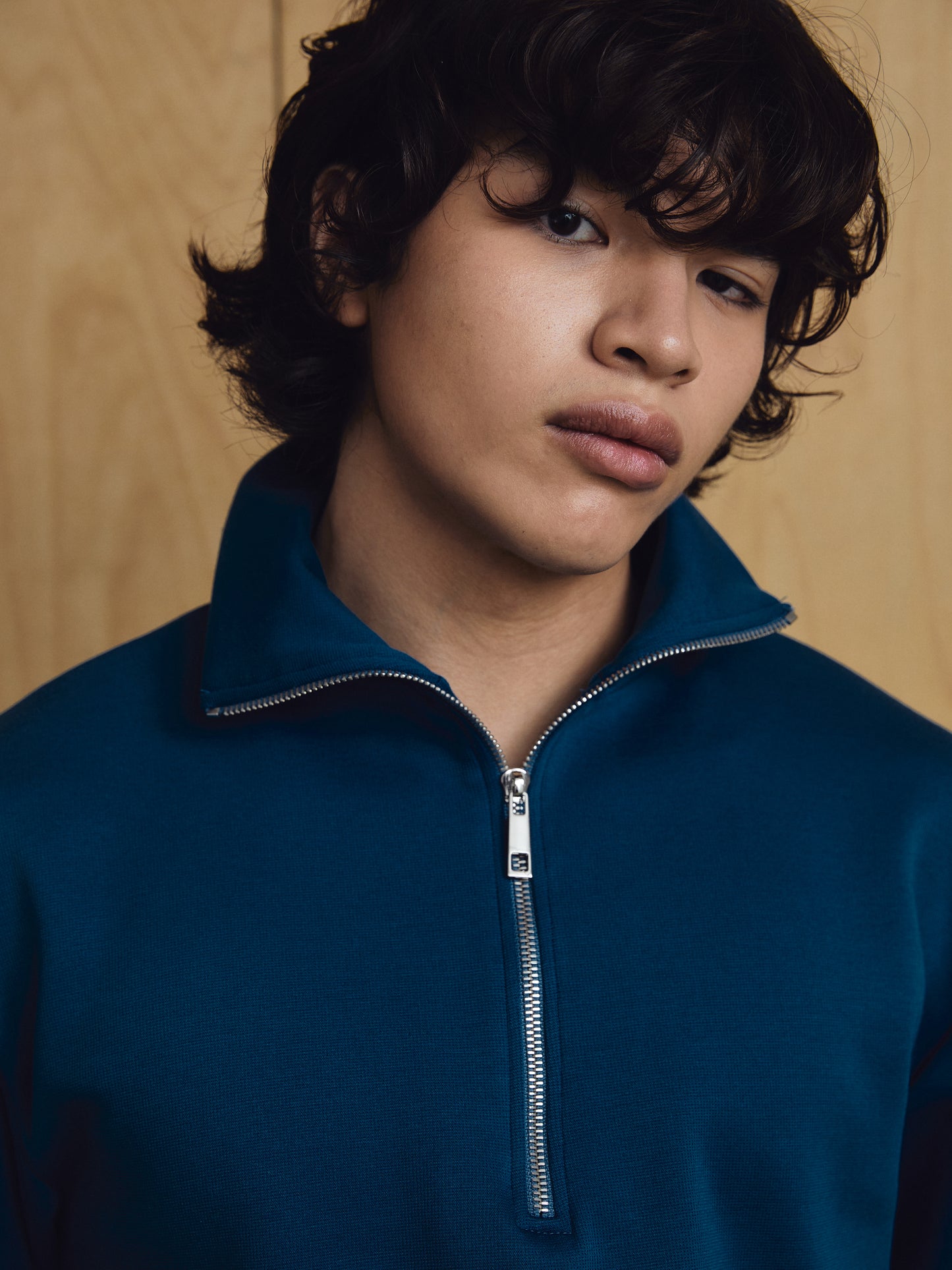 Reid Sweatzip Mineral Blue