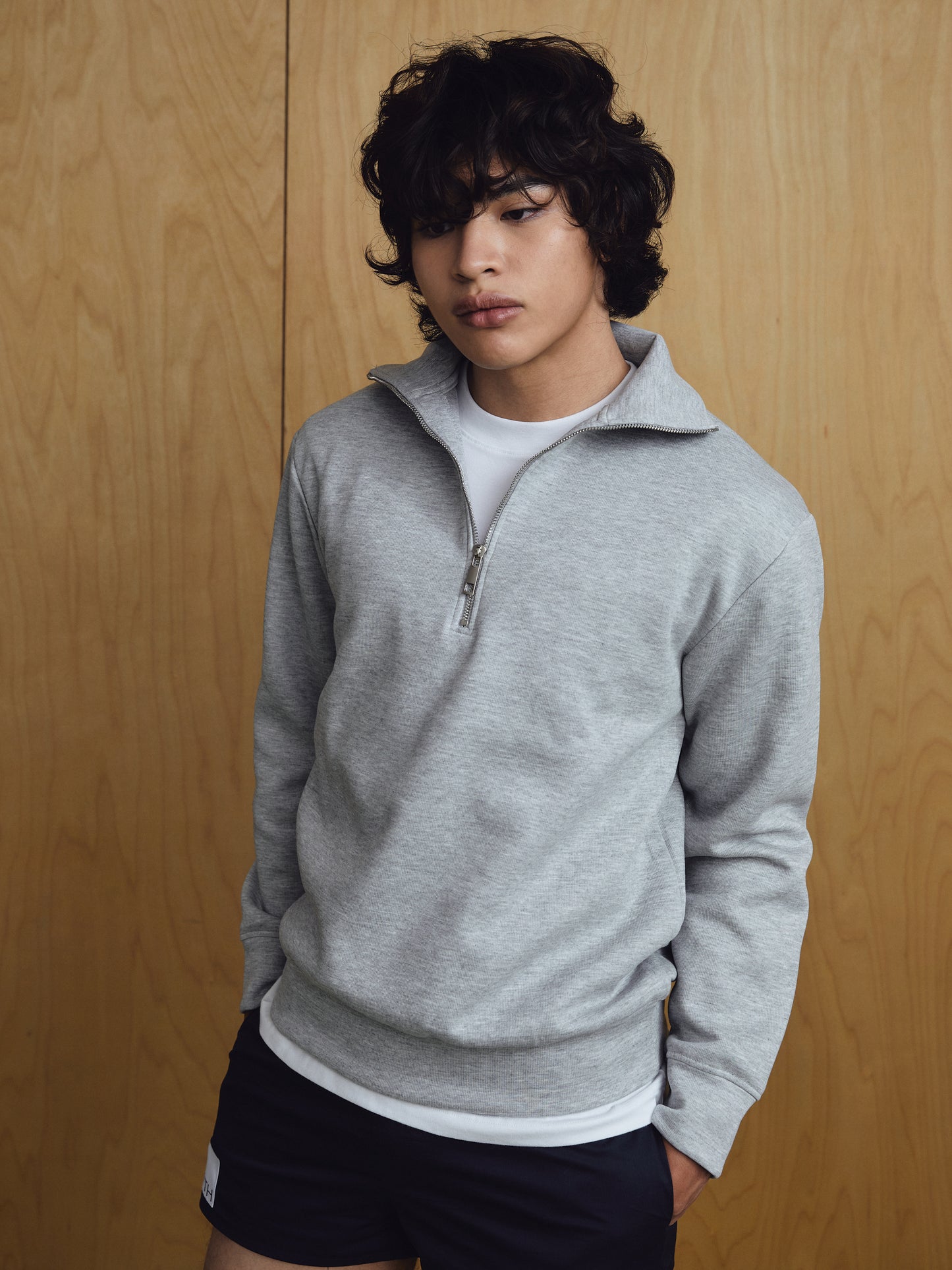 Reid Sweatzip Grey