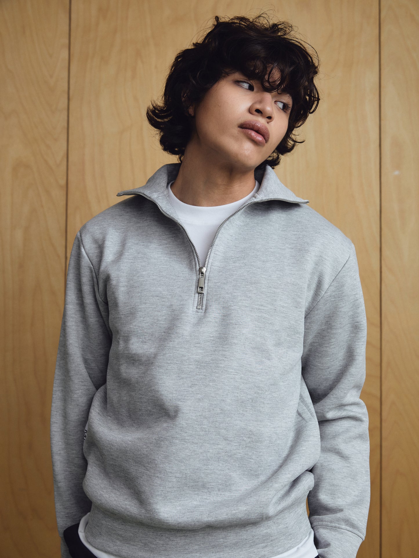 Reid Sweatzip Grey