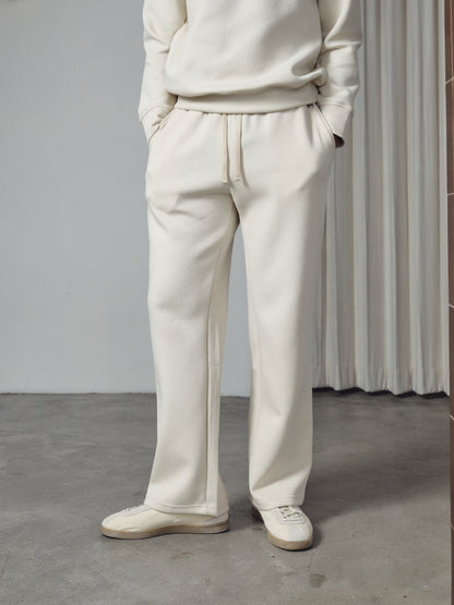 Reese Straight-cut Sweatpants Bone