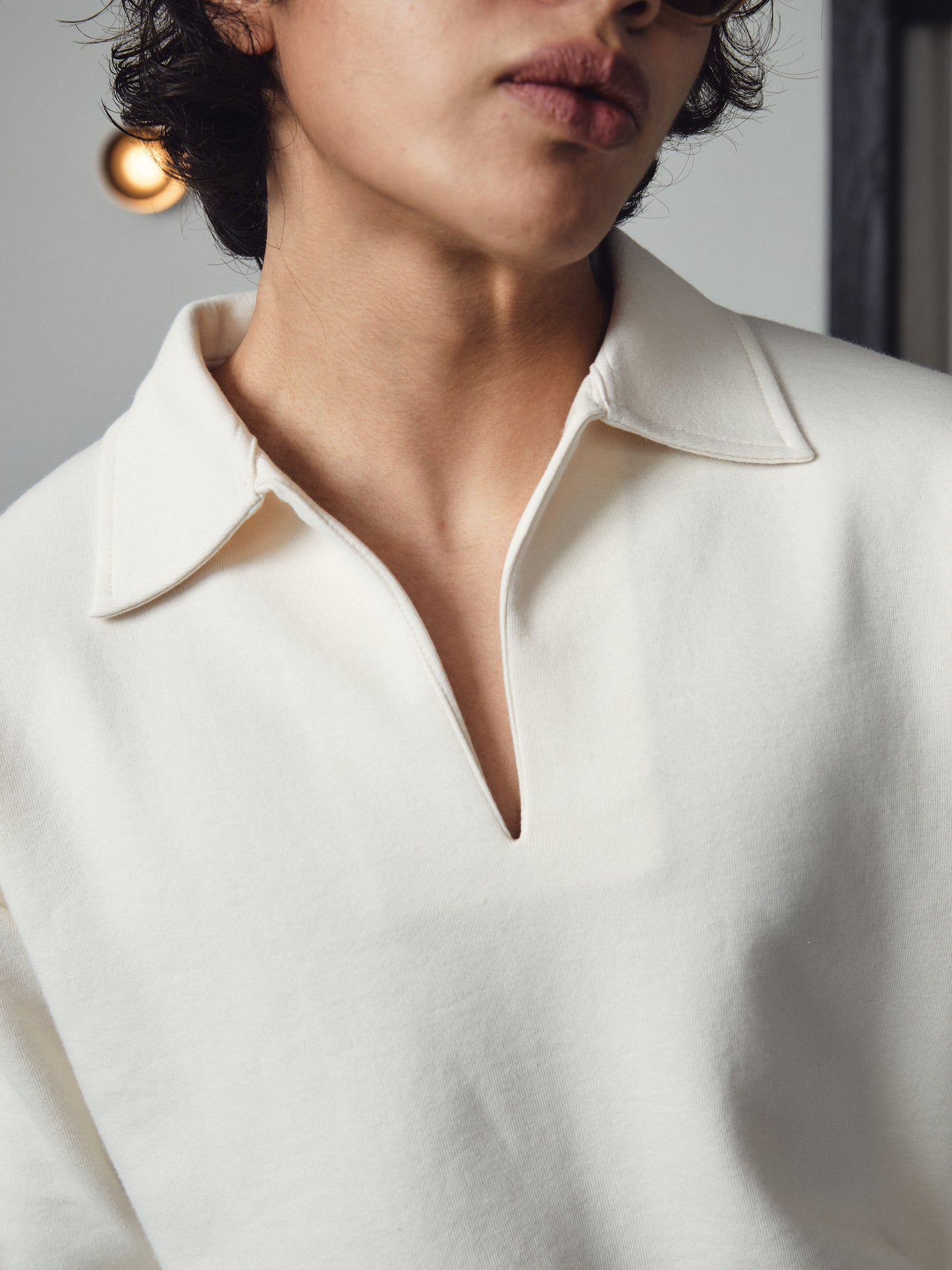 Djon Longsleeve t-shirt Bone