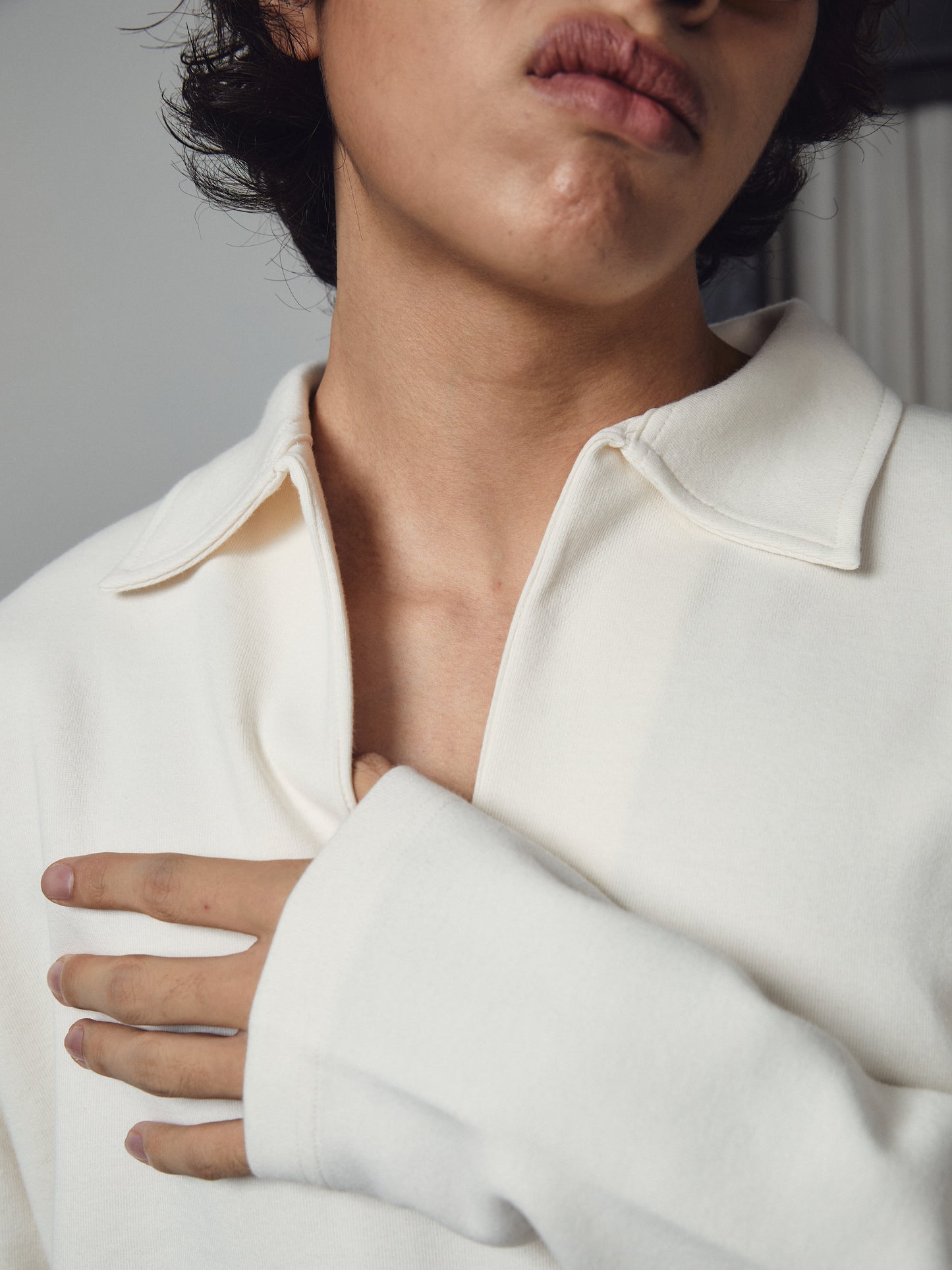 Djon Longsleeve t-shirt Bone