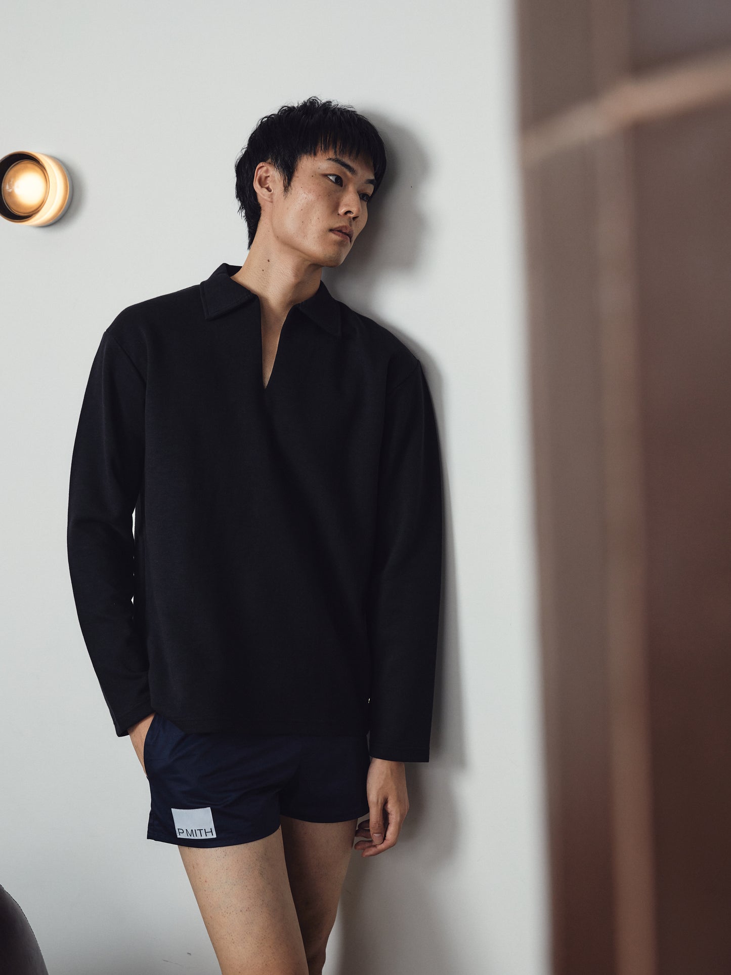 Djon Longsleeve t-shirt Black