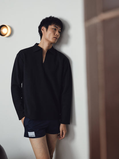 Djon Longsleeve t-shirt Black