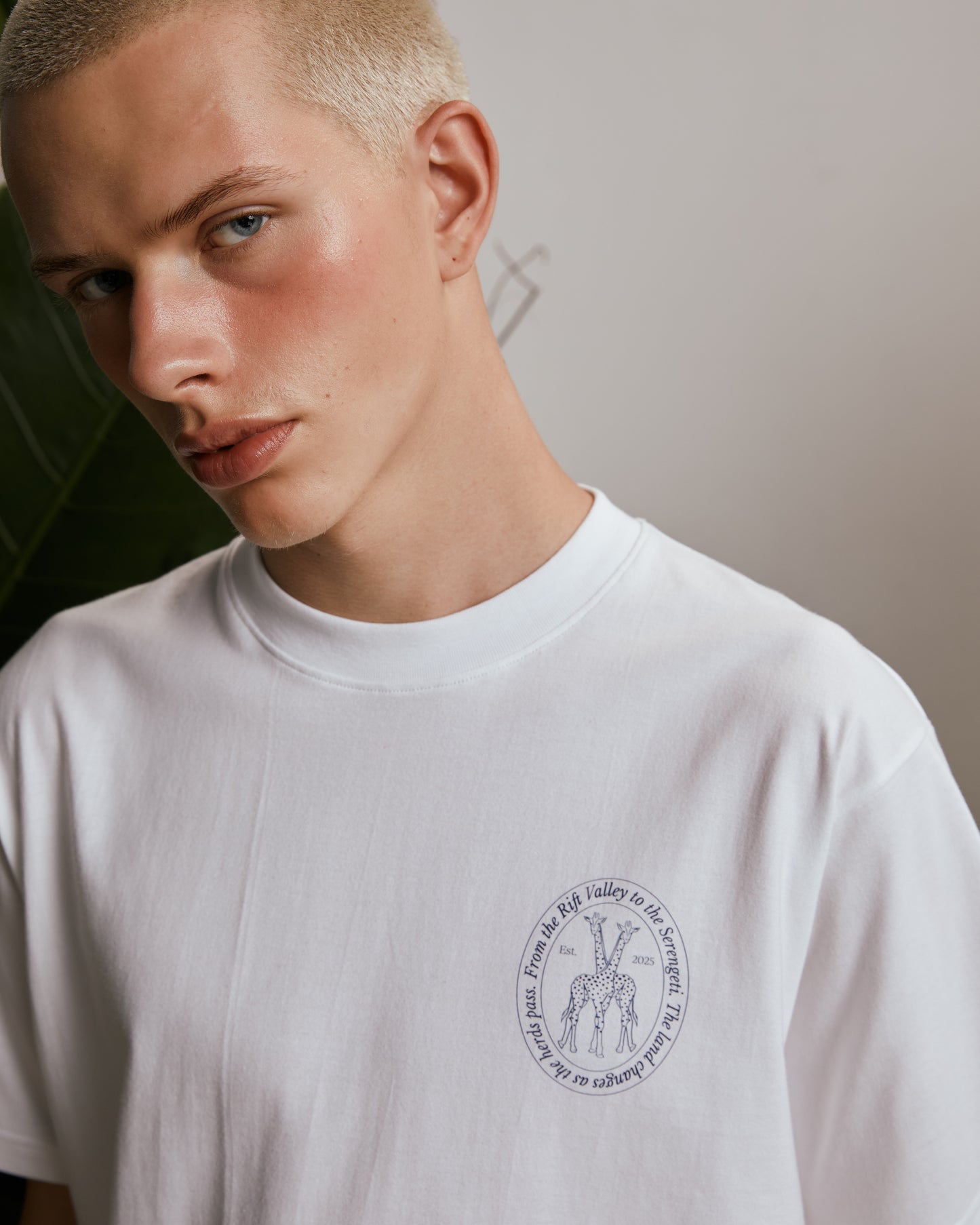 White Savanna Run T-Shirt