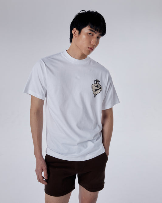 White  Another Escape T-Shirt