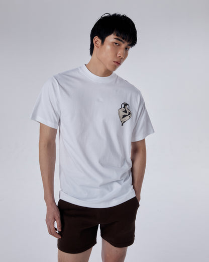 White  Another Escape T-Shirt
