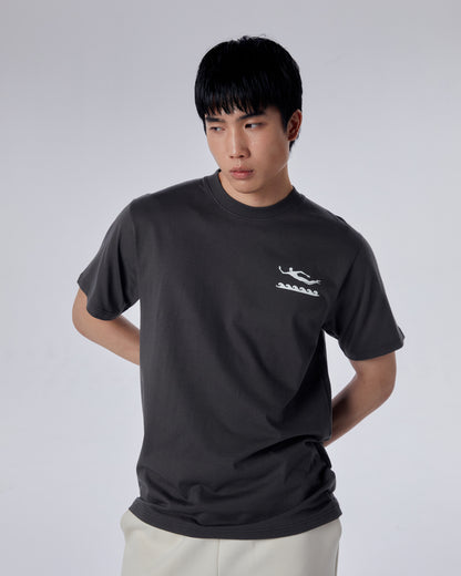 ( PRE - ORDER )  Dark Grey Another Escape T-Shirt