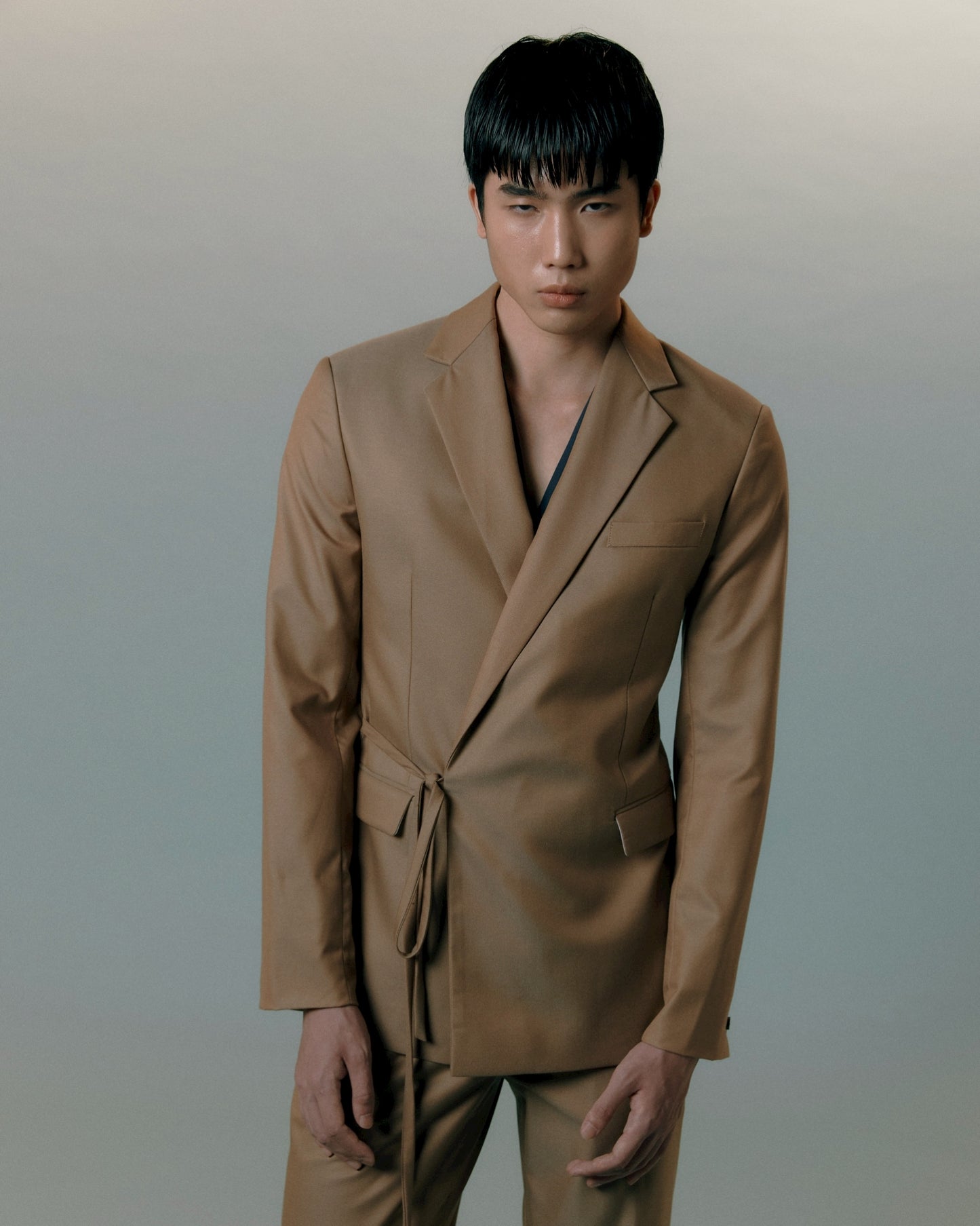 Golden Brown Suit Jacket