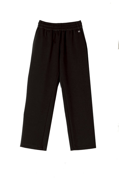 Reese Straight-cut Sweatpants Black