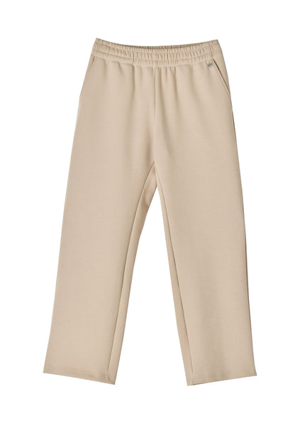 Reese Straight-cut Sweatpants Beige