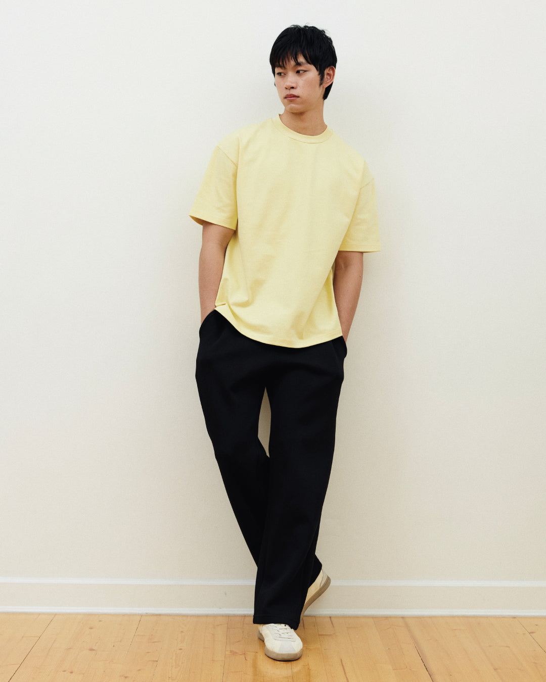 Elan Oversized T-Shirt-Butter