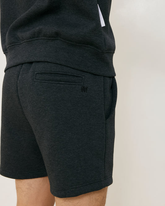 Dark Heather Summer Sweat Short