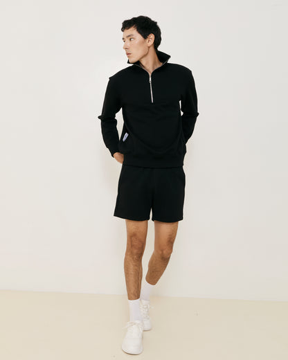 Jude Summer Sweatshorts  Black