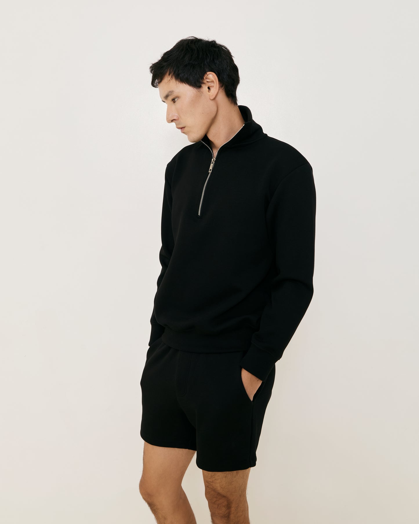 Jude Summer Sweatshorts  Black